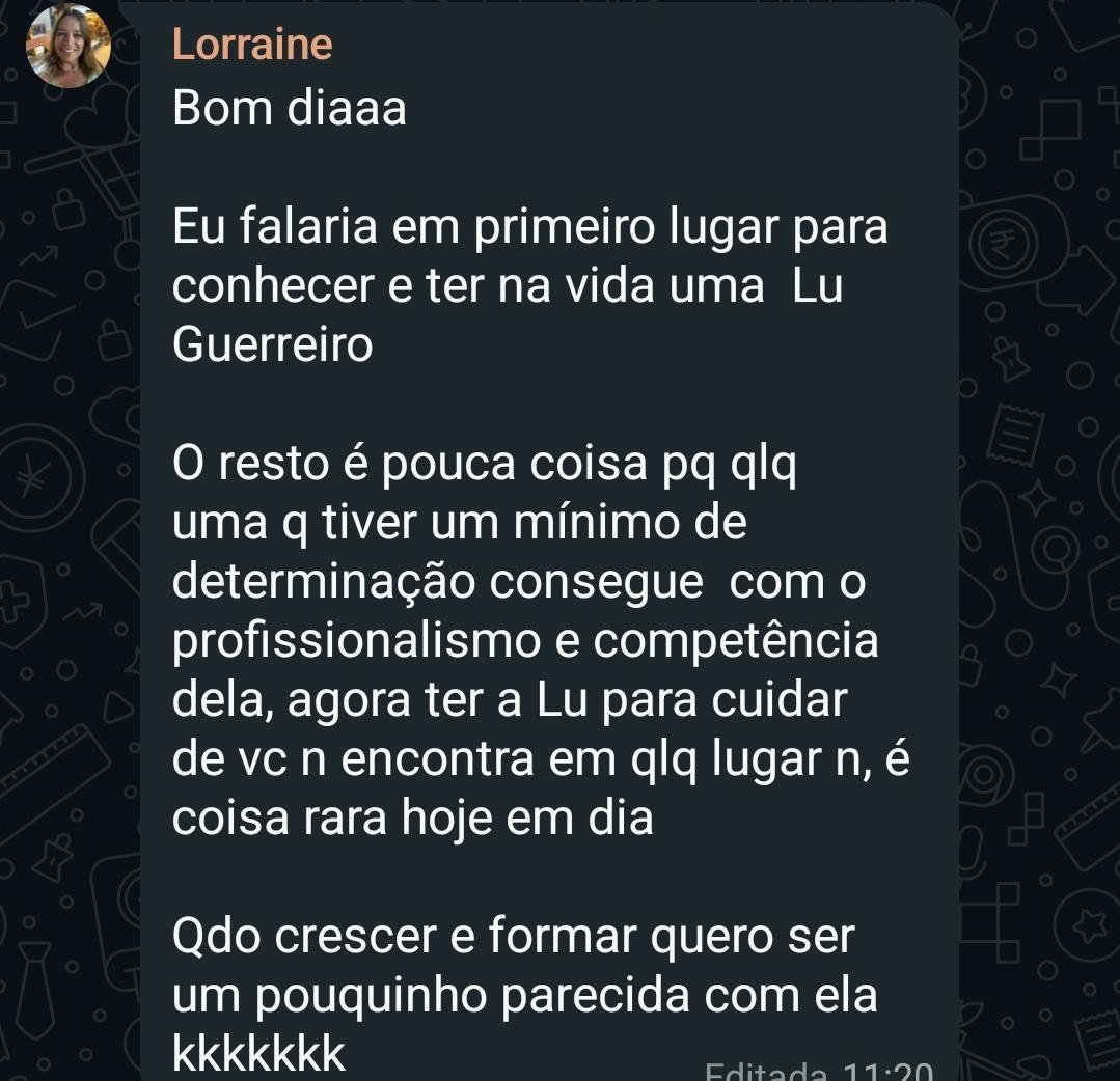 Depoimento de Lorraine